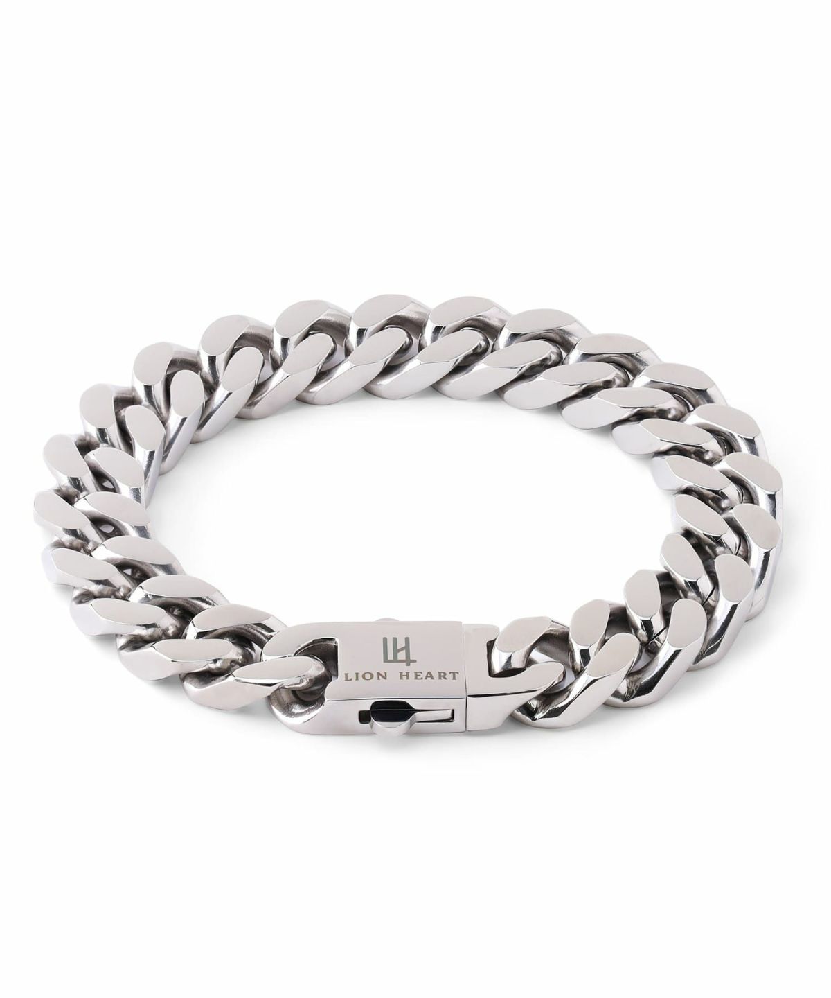 【限定展開】チャンキーチェーンブレスレットtypeB/カットキヘイ/ステンレススティール