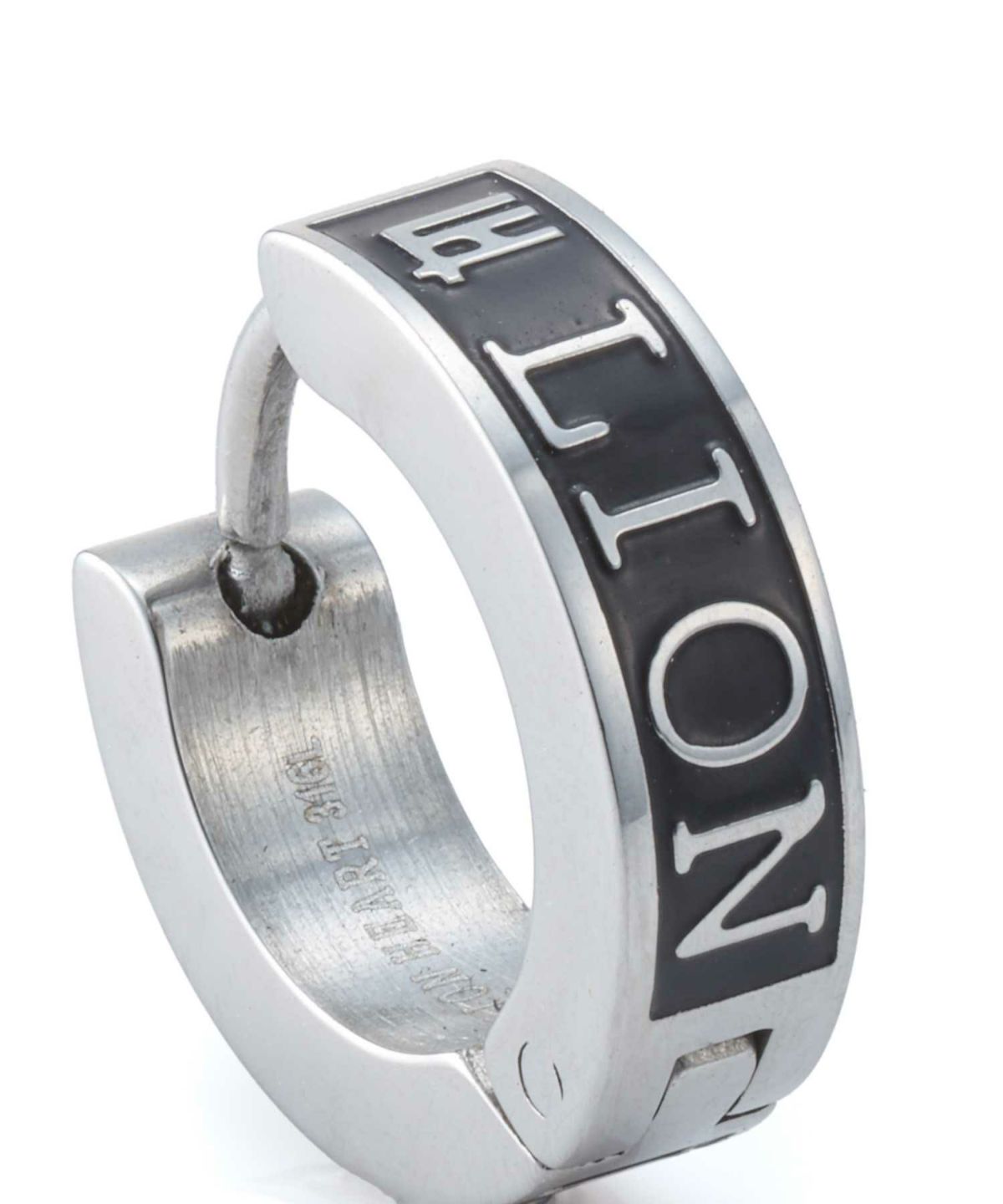 【WEB限定】ロゴフープピアス/サージカルステンレス316L