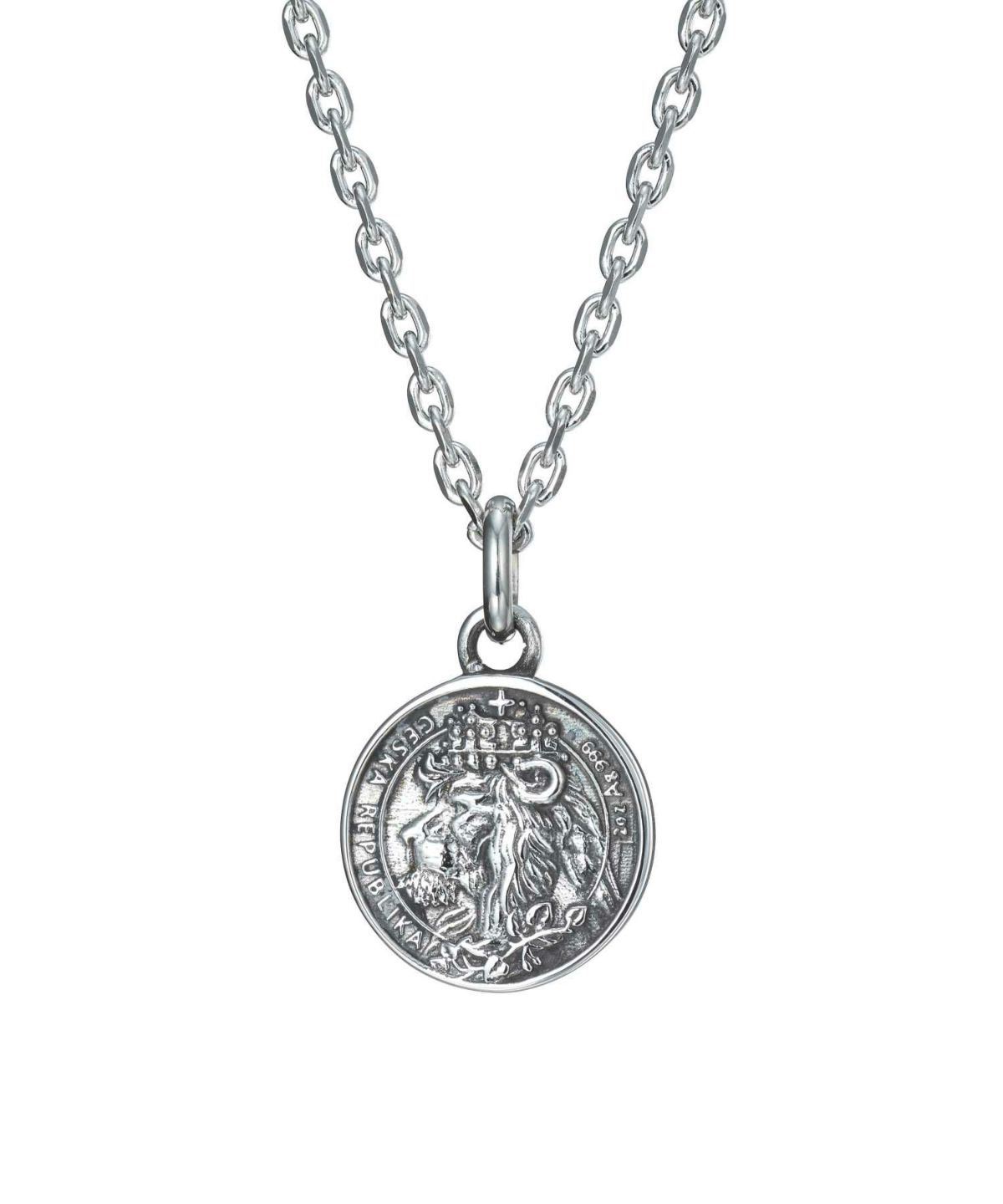 【WEB限定】ライオンコインネックレス/チェコ金貨/サージカルステンレス316L