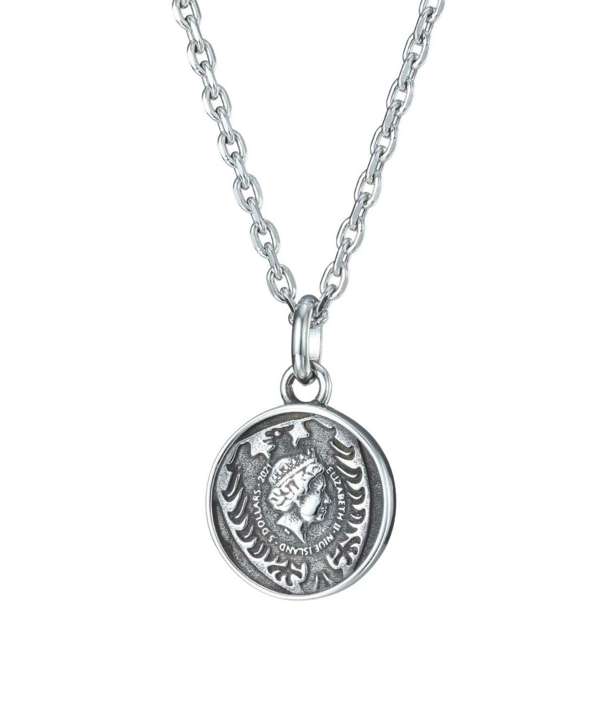 【WEB限定】ライオンコインネックレス/チェコ金貨/サージカルステンレス316L