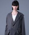 【WEB限定】“SAND”ダブルリングネックレス/サージカルステンレス316L