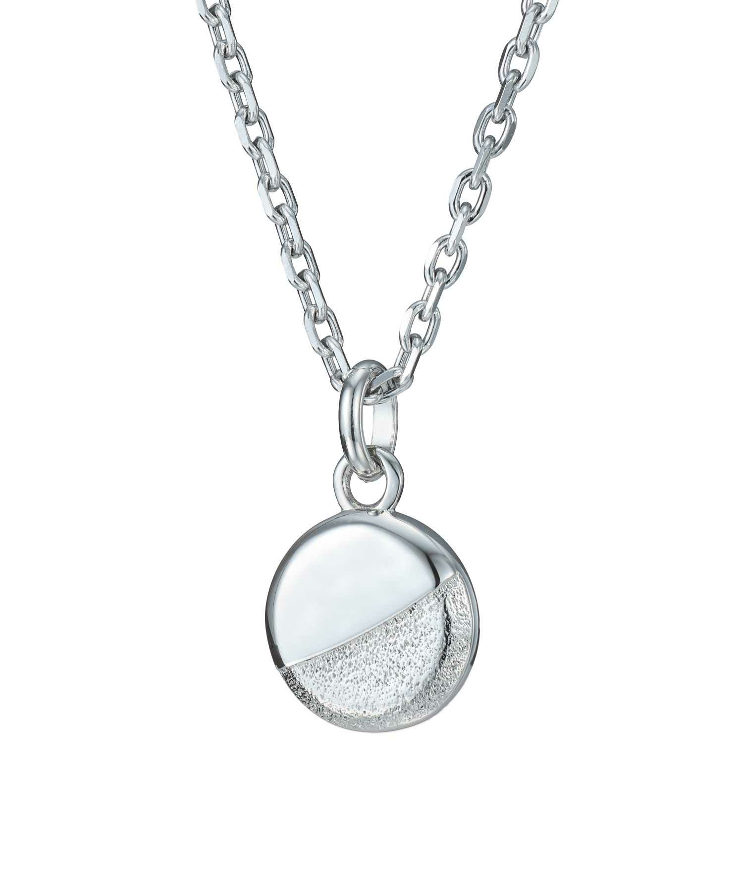 【WEB限定】“SAND”サークルネックレス/サージカルステンレス316L