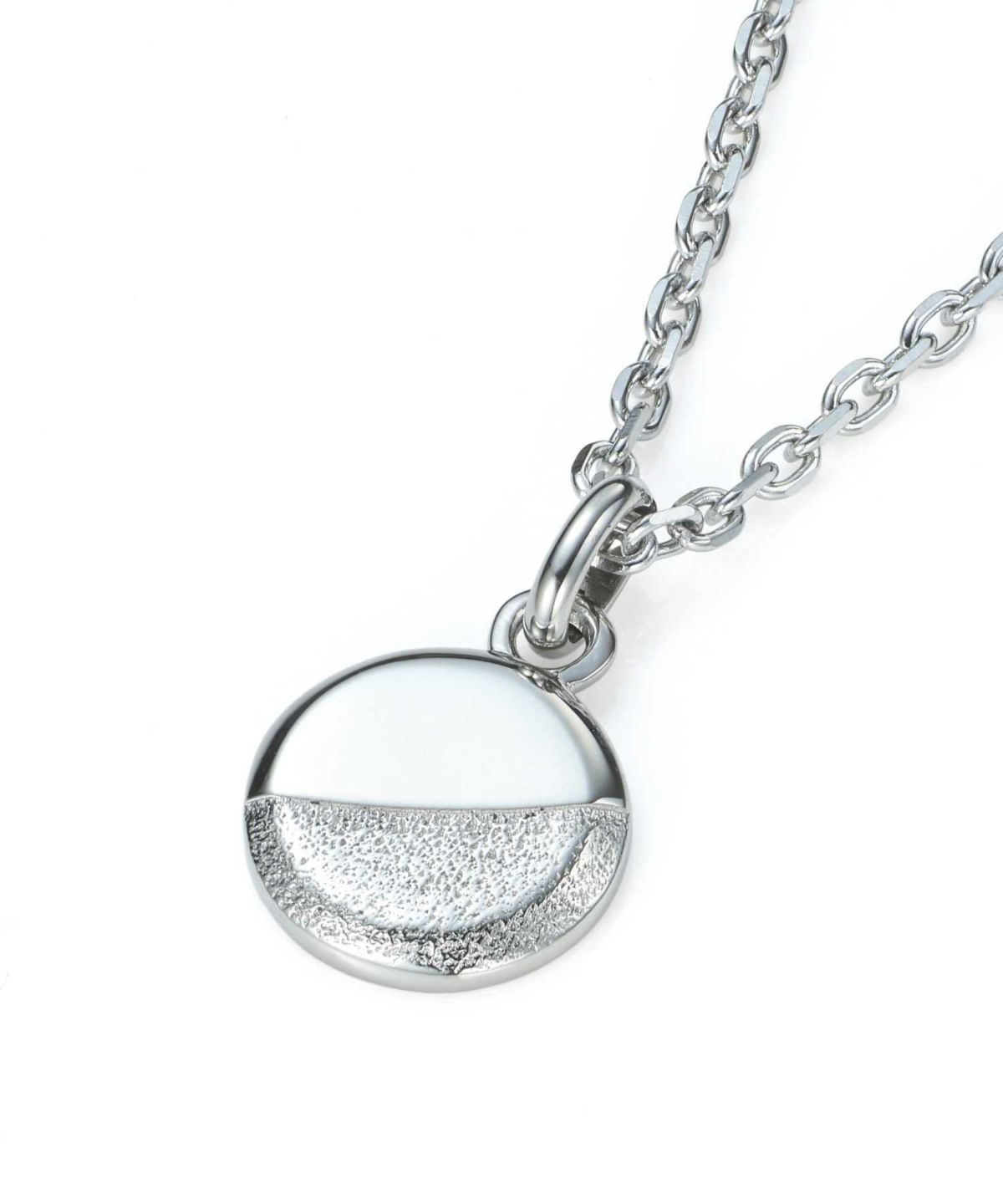 【WEB限定】“SAND”サークルネックレス/サージカルステンレス316L