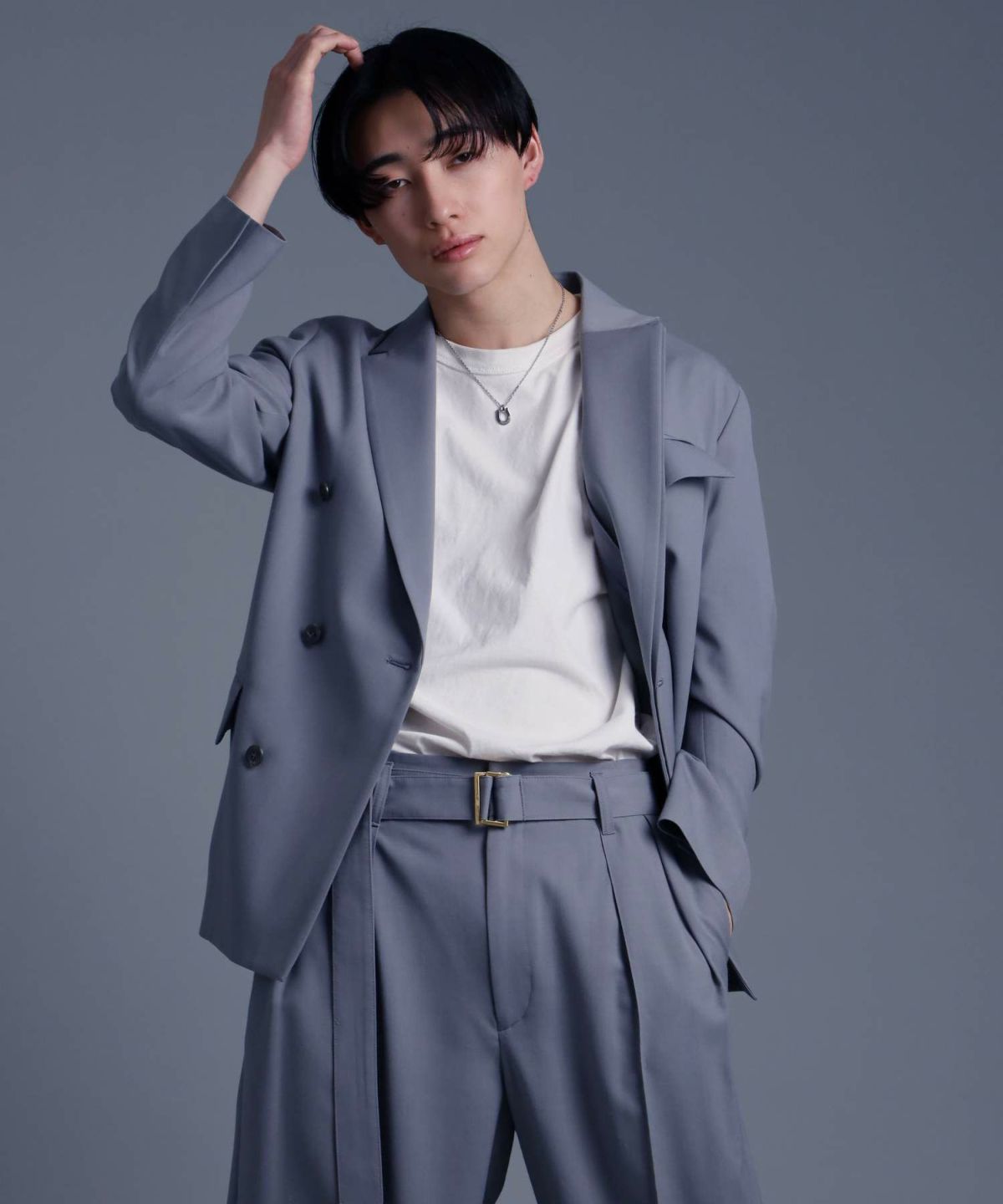  【WEB限定】“SAND”ホースシューネックレス/サージカルステンレス316L