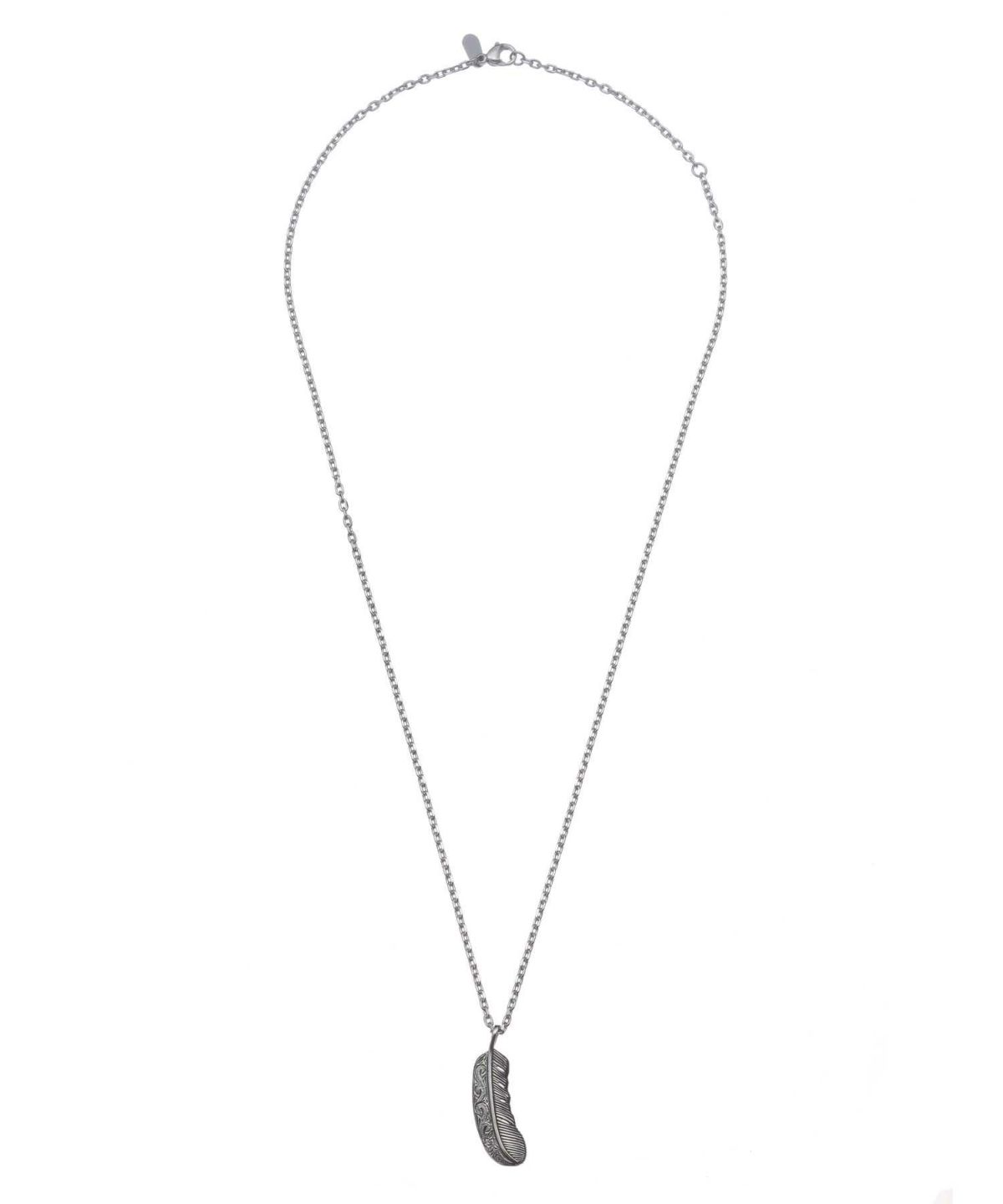 【限定展開】“HAWAIIAN”ネックレス/フェザー/サージカルステンレス（金属アレルギー対応）