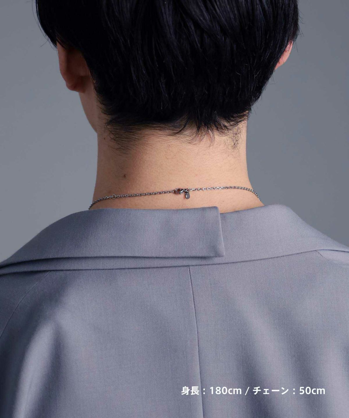 【限定展開】“HAWAIIAN”ネックレス/フェザー/サージカルステンレス（金属アレルギー対応）