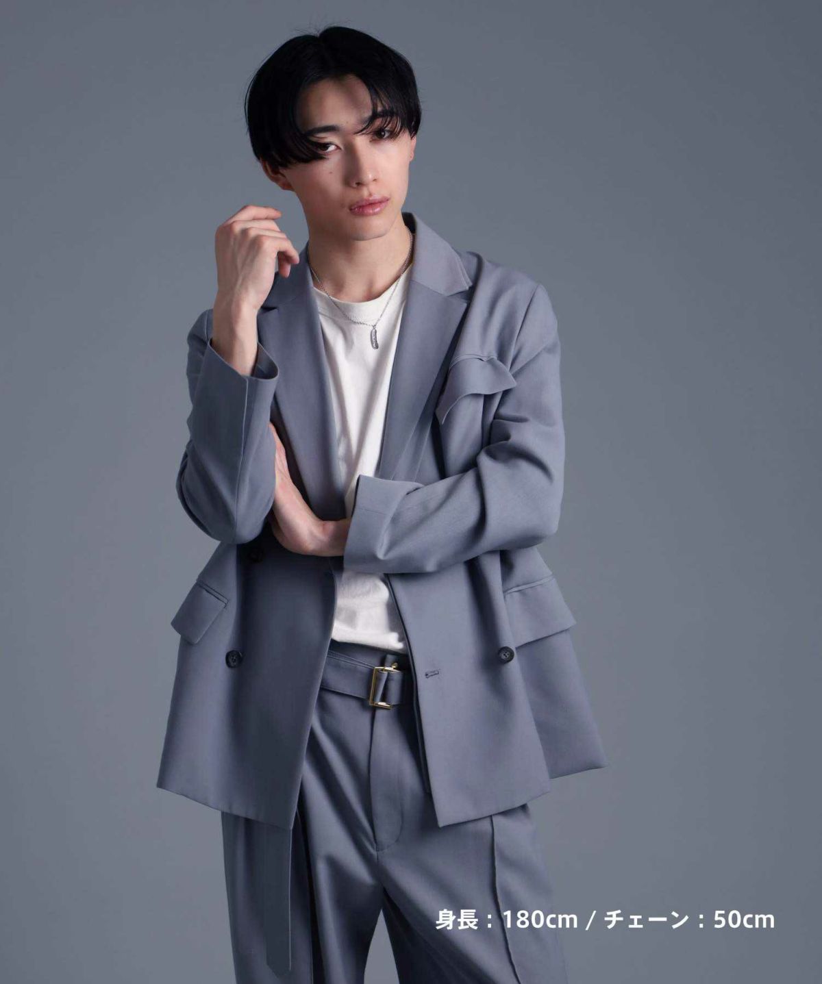 【限定展開】“HAWAIIAN”ネックレス/フェザー/サージカルステンレス（金属アレルギー対応）