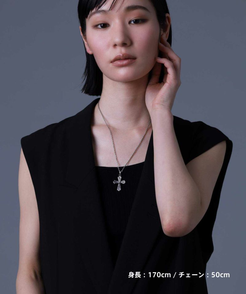 【WEB限定】“HAWAIIAN”ネックレス/クロス/サージカルステンレス316L