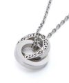 【WEB限定】ワイドタテガミダブルリングネックレス/サージカルステンレス316L（金属アレルギー対応）