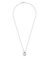 【WEB限定】ラウンドタテガミダブルリングネックレス/サージカルステンレス316L（金属アレルギー対応）