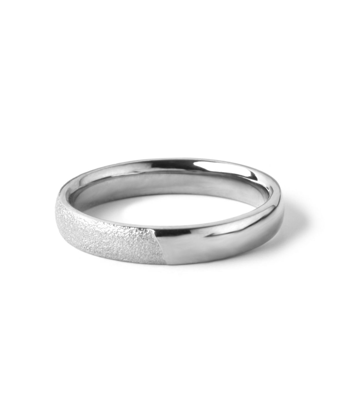 【限定展開】“SAND”甲丸リング/サージカルステンレス316L（金属アレルギー対応）