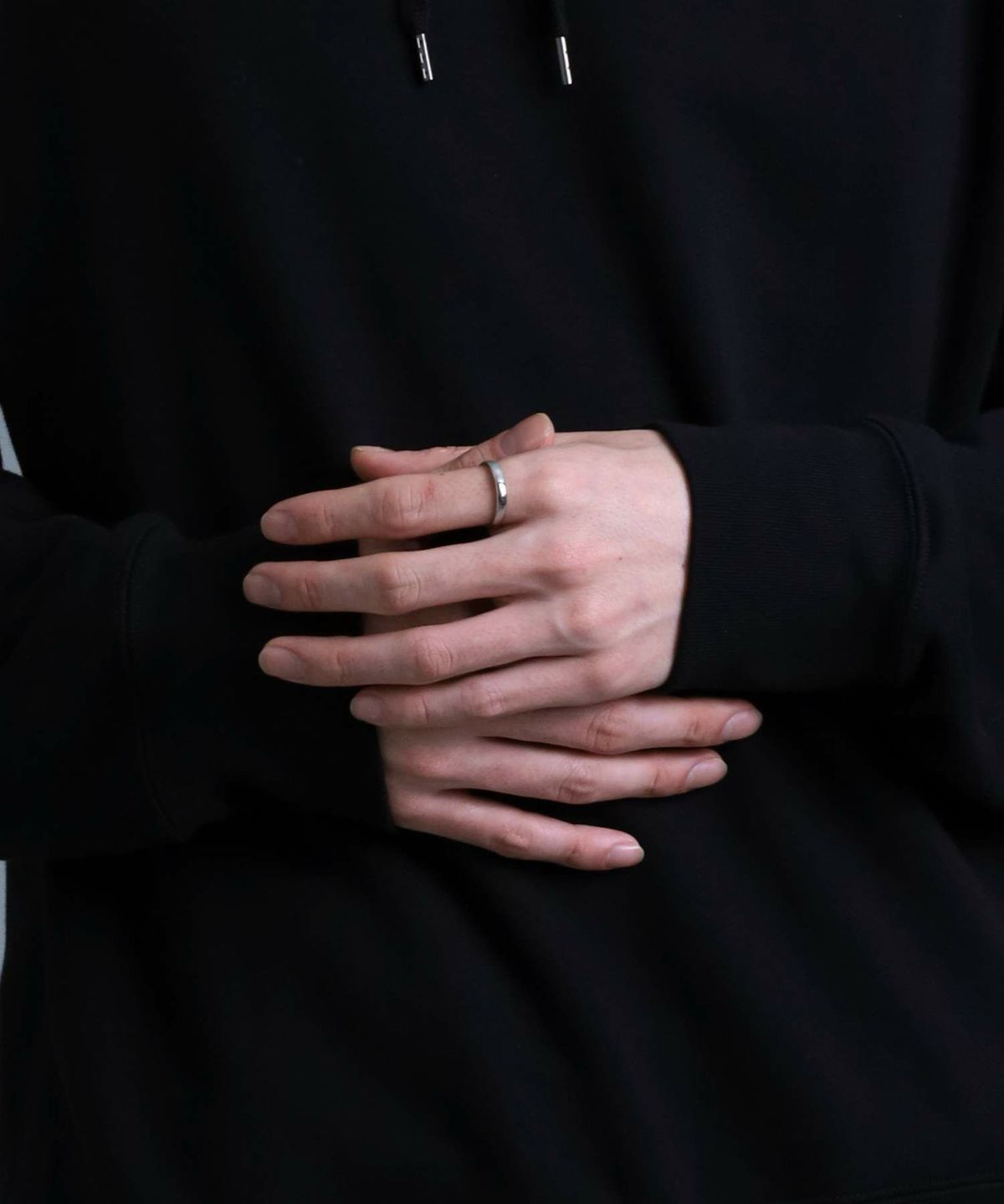 【限定展開】“SAND”甲丸リング/サージカルステンレス316L（金属アレルギー対応）