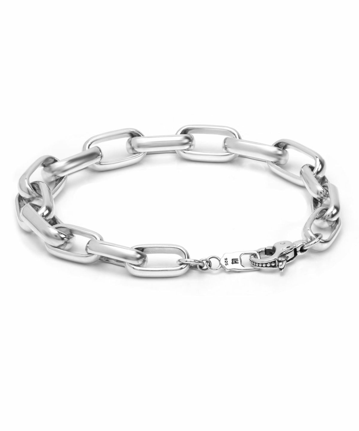 ラウンデッドグラデーションブレスレット/シルバー925