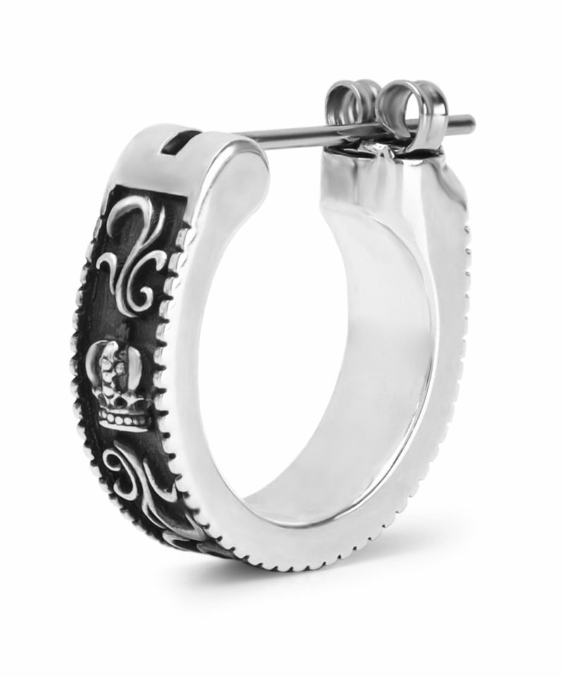 クロッシングピアス/タテガミクラウン/シルバー925