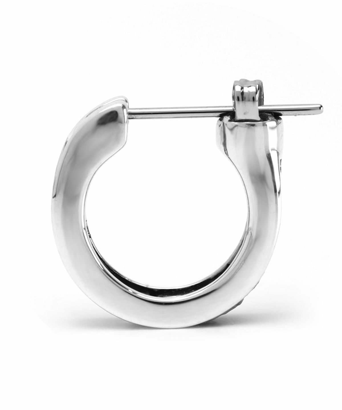 クロッシングピアス/ゴーティーシャイン/シルバー925