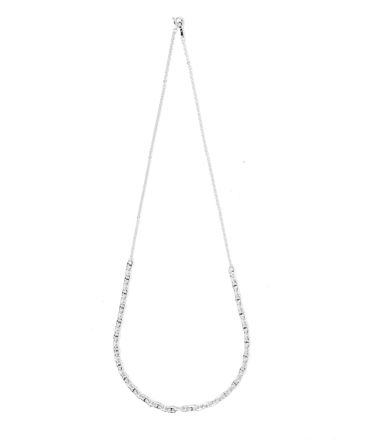 スイッチングマリンチェーンネックレス/シルバー925