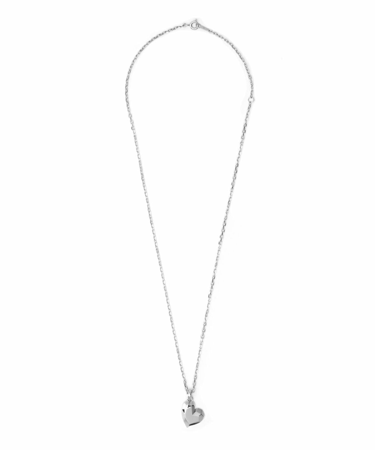 フラグメントハートネックレス/シルバー925