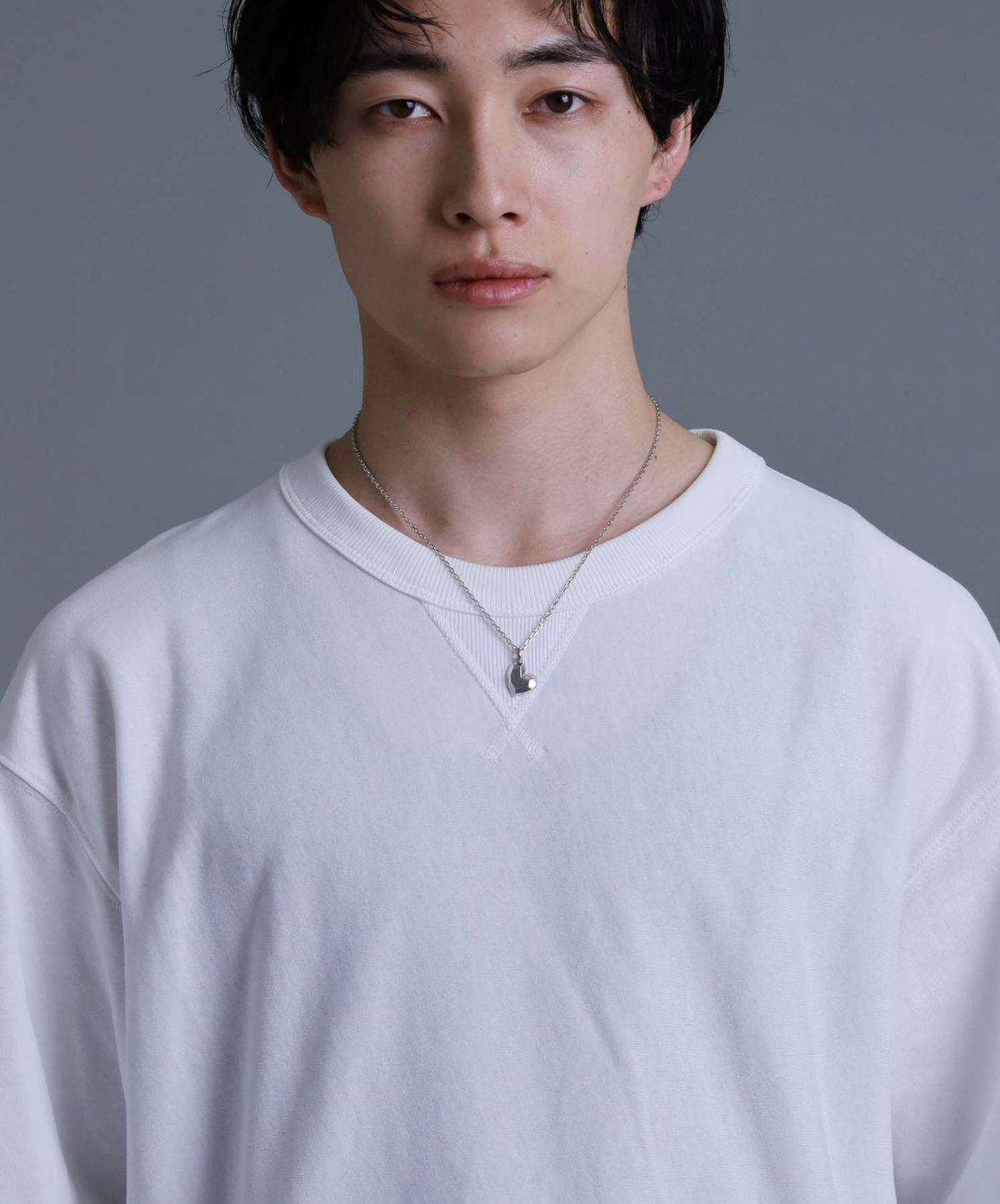 フラグメントハートネックレス/シルバー925