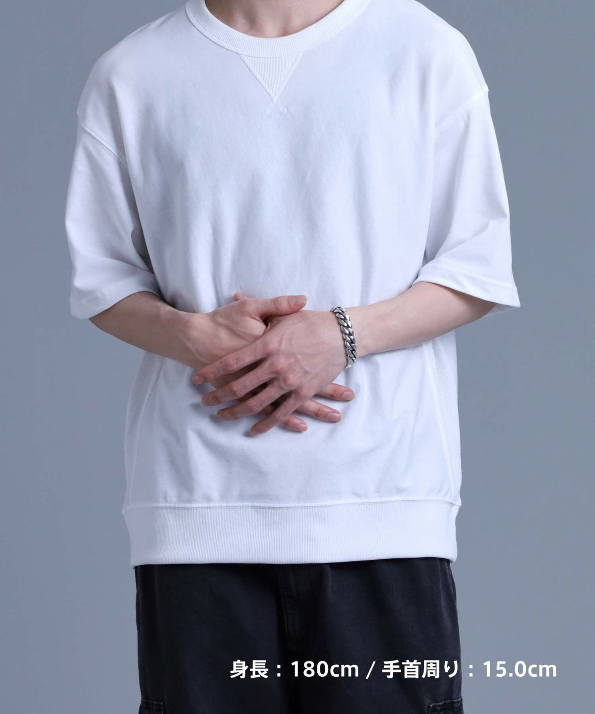 クラシックチェーンブレスレット/シルバー925