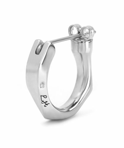 for Gift”クロッシングピアス/シティポップ“TYPE D”/シルバー925