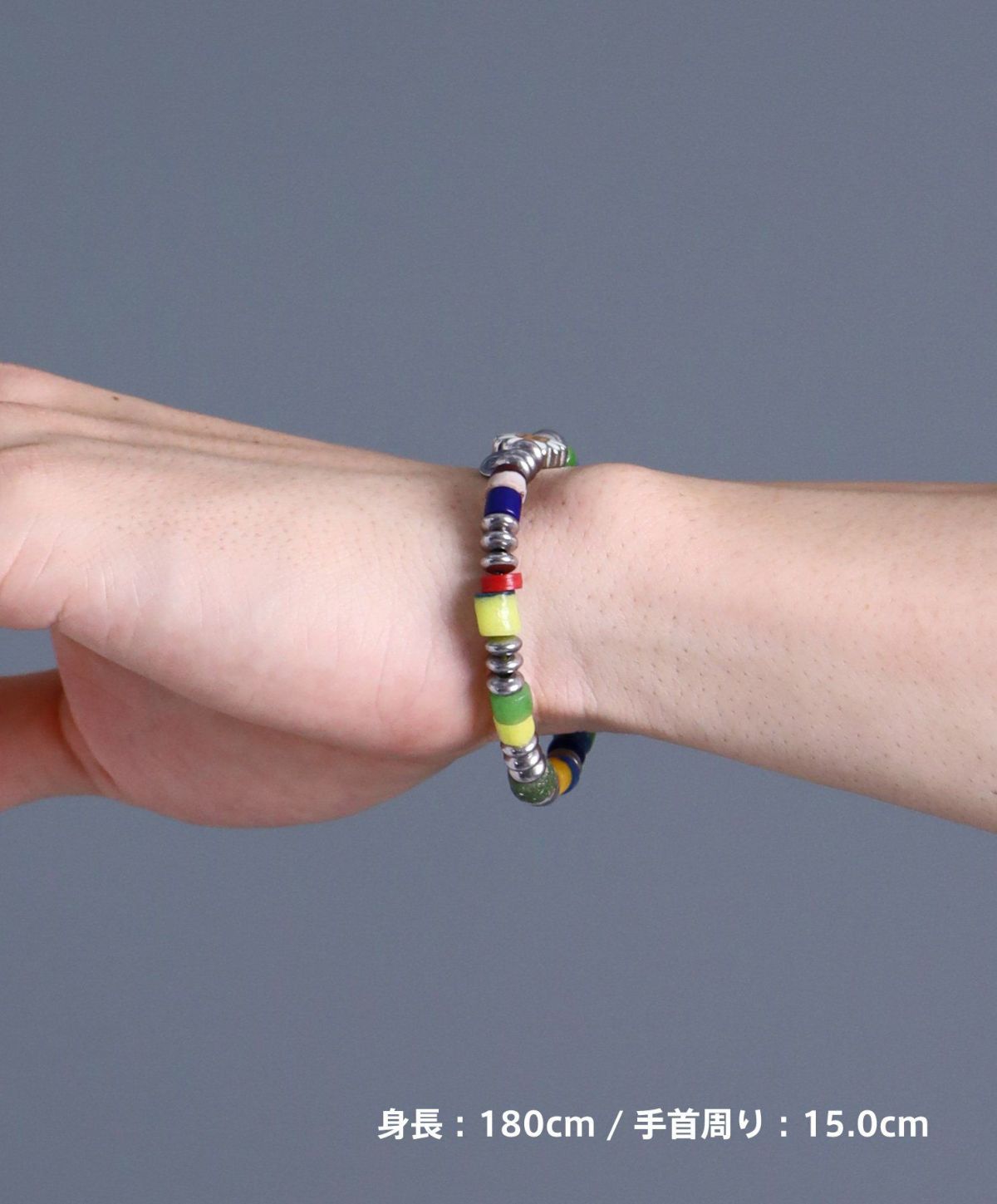 LION HEART × SunKu コラボブレスレット/2024年モデル/TYPE A（ガラスビーズ）