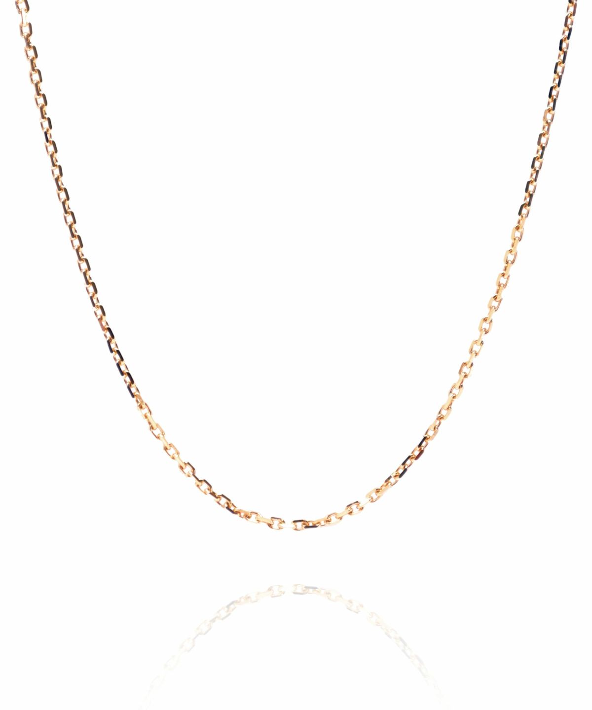 カットアズキチェーン/K10ゴールド