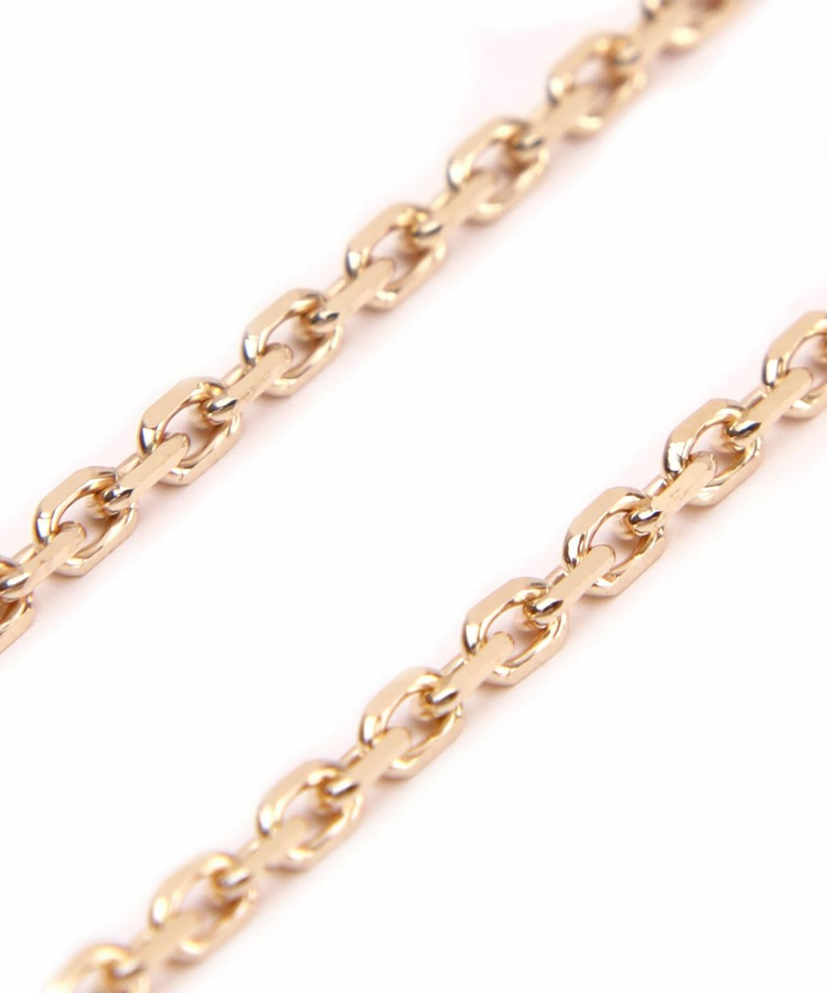 カットアズキチェーン/K10ゴールド