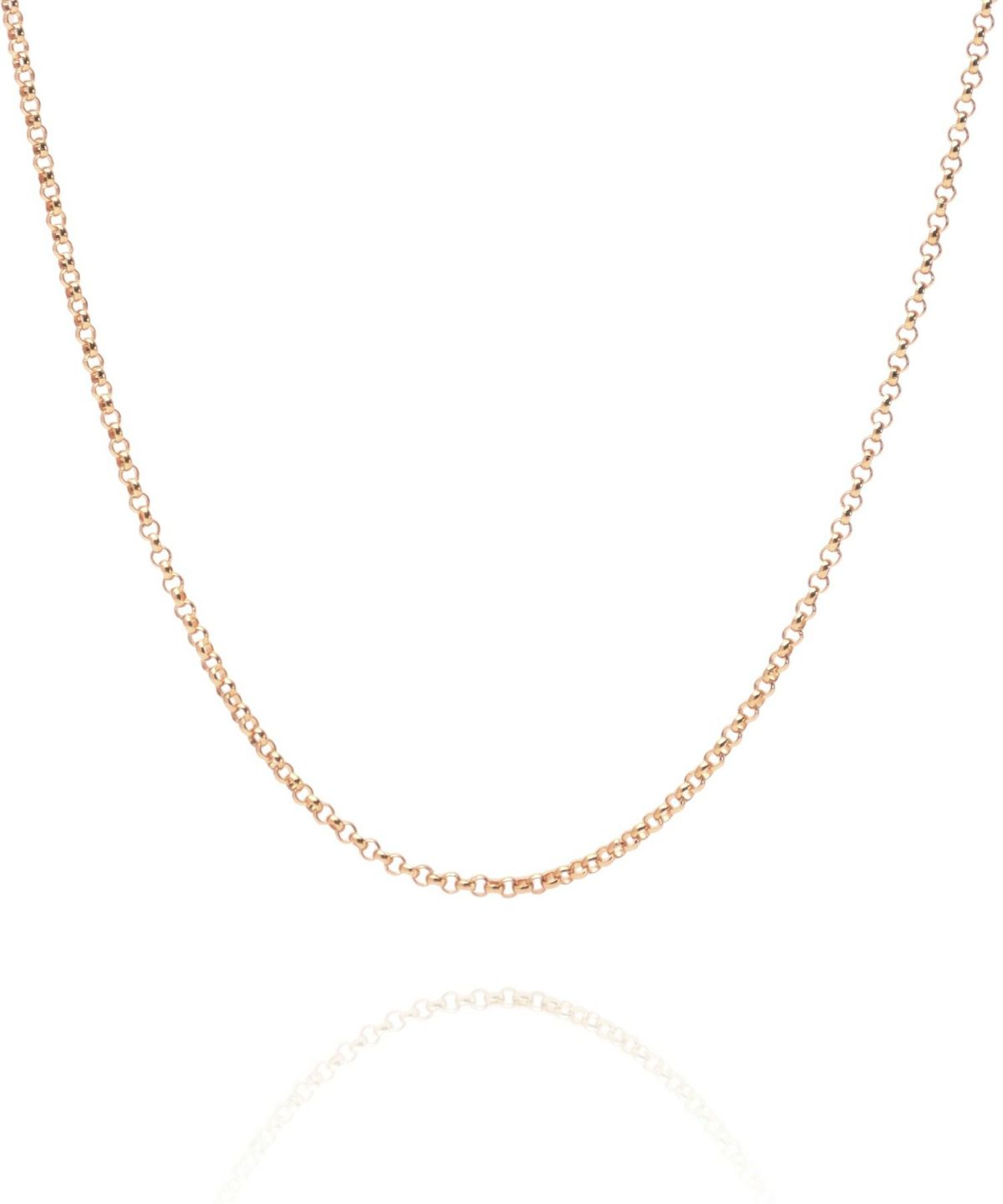 ハーフラウンドチェーン/K10ゴールド