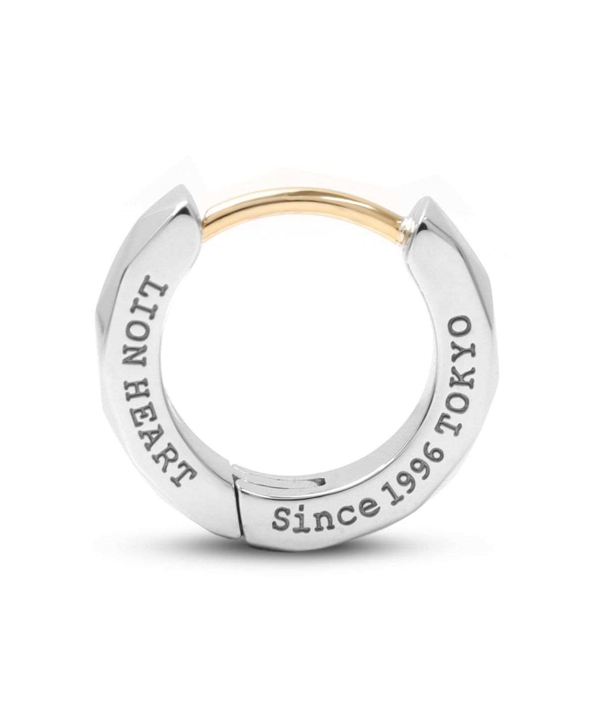 カッティングフープピアス/シグネチャー/シルバー925