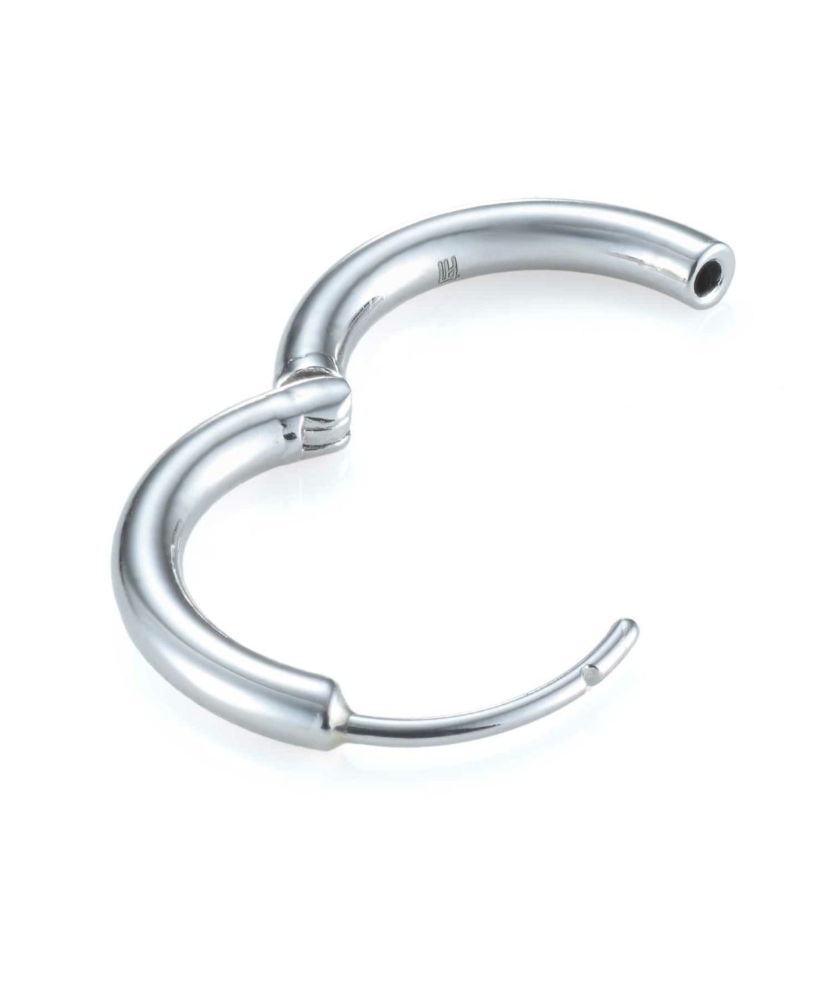 プラチナフープピアス/プラチナ900