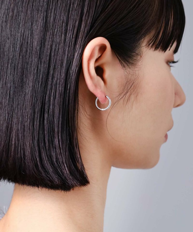 PT950 プラチナ ピアス フープピアス 日常使い ワンポイント シンプル PT950 プラチナ ピアス フープピアス 日常使い ワンポイント