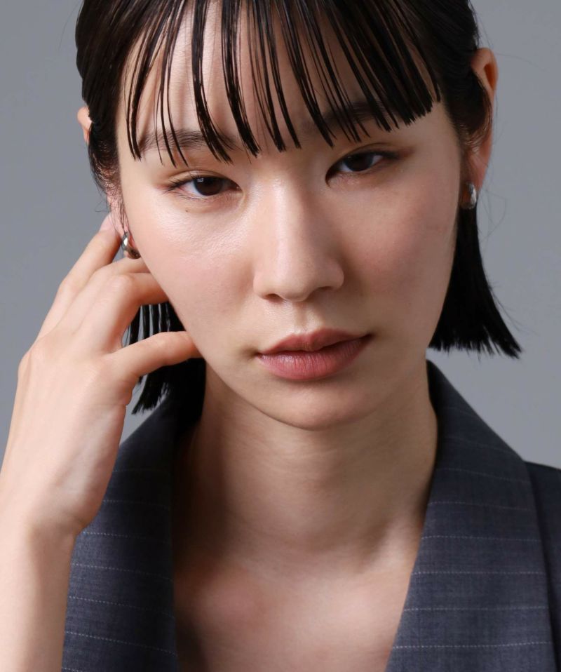 【限定展開】“THE EDGE”エングレイブカッティングフープピアス（2点セット）/スペシャルパッケージ/サージカルステンレス（金属アレルギー対応）