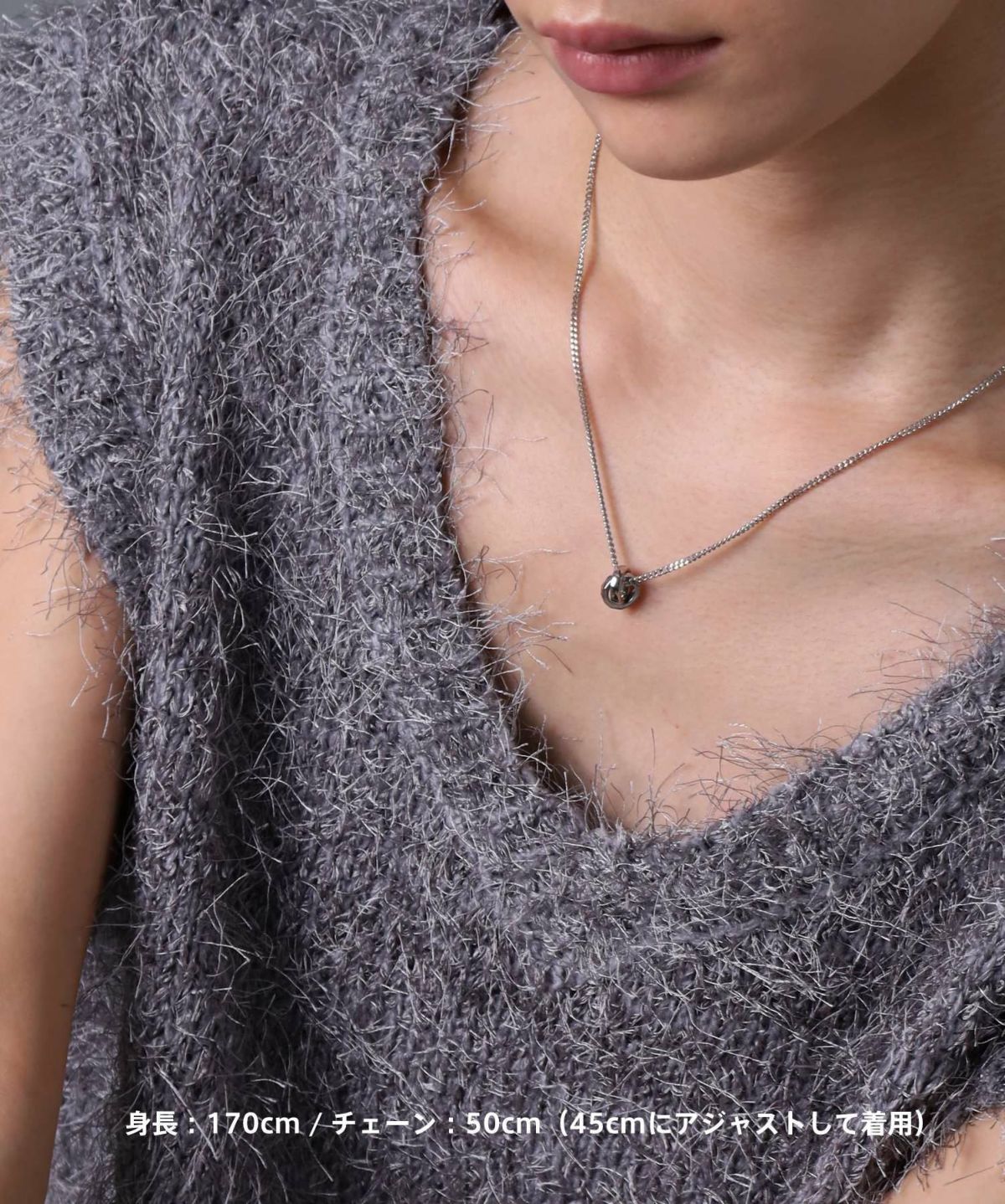 【限定展開】“THE EDGE”シグネチャーカッティングダブルリングペアネックレス/スペシャルパッケージ/サージカルステンレス（金属アレルギー対応）