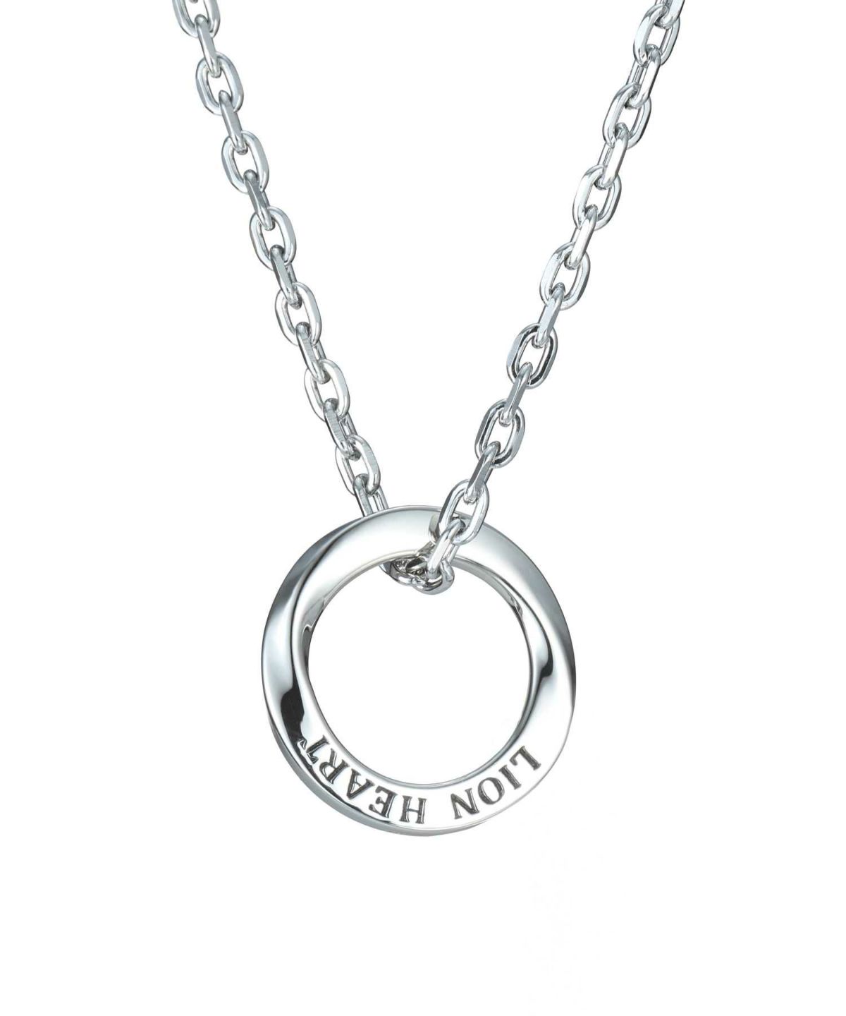 【限定展開】“LH-1”ワンツイストリングネックレス/サージカルステンレス（金属アレルギー対応）