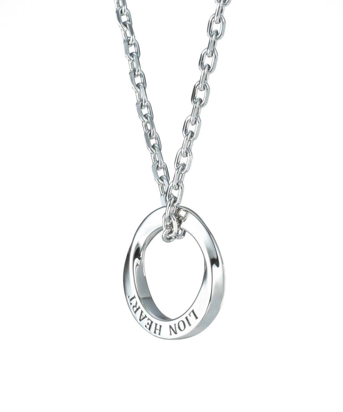 【限定展開】“LH-1”ワンツイストリングネックレス/サージカルステンレス（金属アレルギー対応）