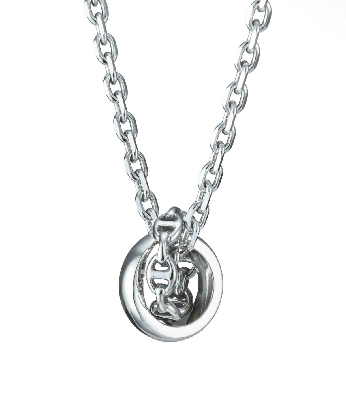 【限定展開】“LH-1”アンカーチェーンダブルリングネックレス/サージカルステンレス（金属アレルギー対応）