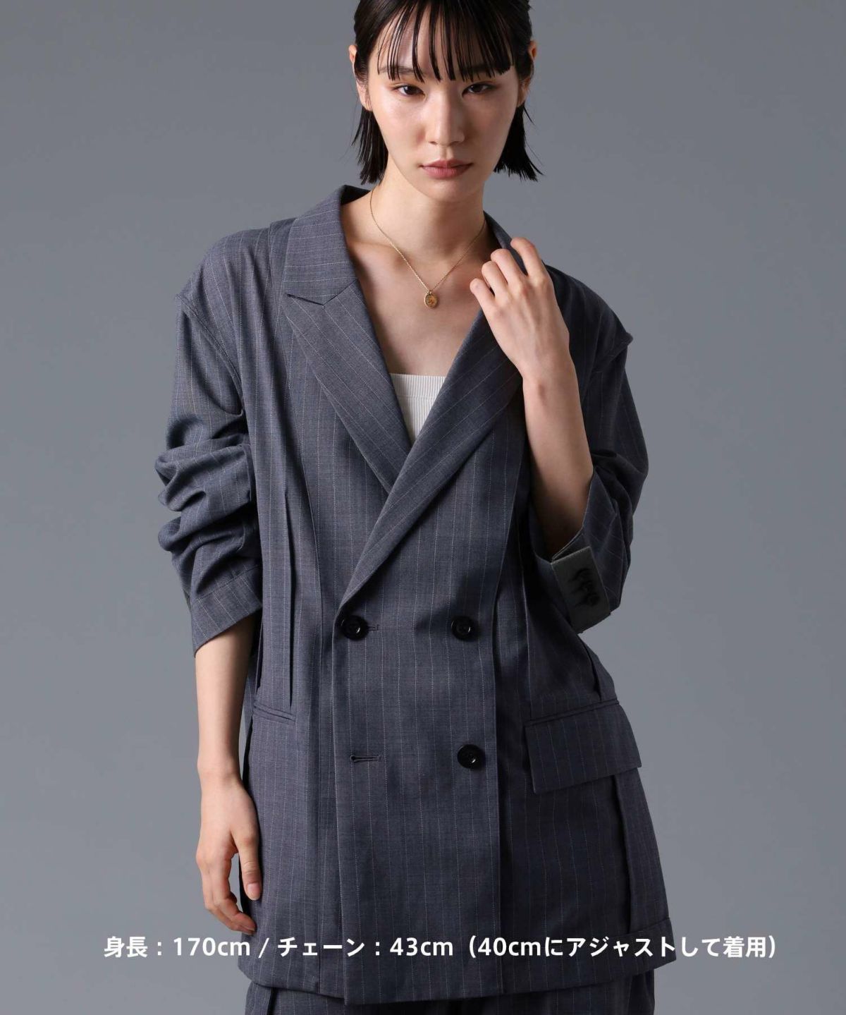 【限定展開】“LH-1”ライオンコインペアネックレス/サージカルステンレス（金属アレルギー対応）