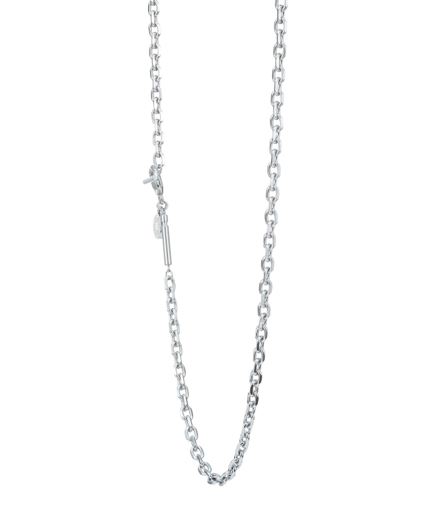 【限定展開】“LH-1”コンフォートチェーンネックレス/カットアズキ/サージカルステンレス（金属アレルギー対応）