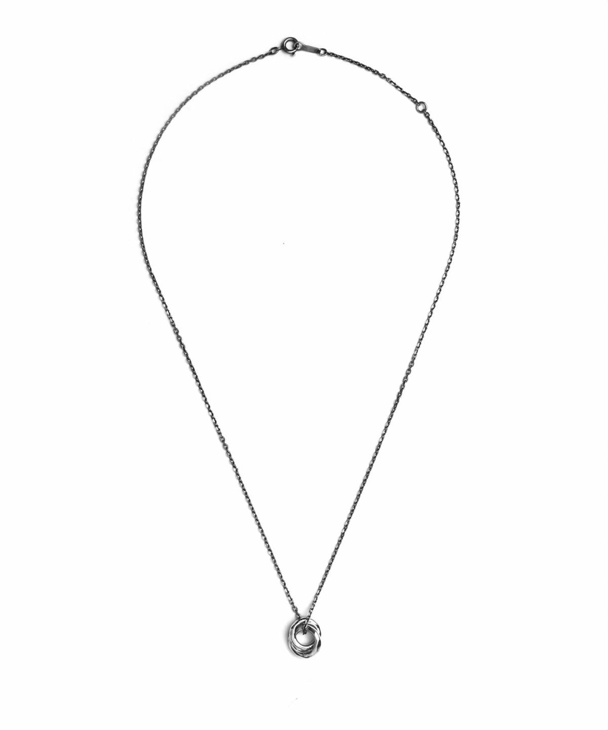 “Ivitz” eraダブルリングネックレスtypeⅡ/シルバー925