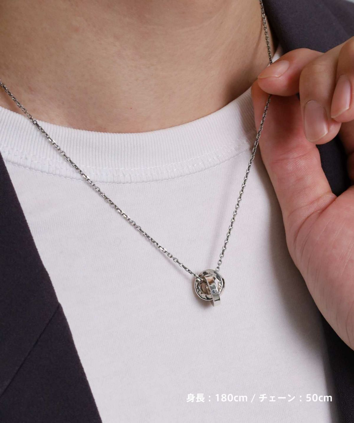  “Ivitz” eraクラシックリングネックレス/シルバー925