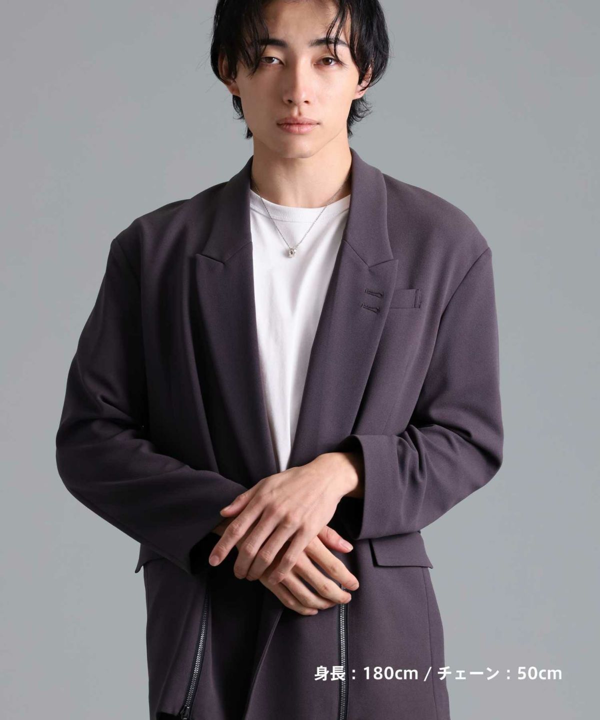  “Ivitz” eraクラシックリングネックレス/シルバー925