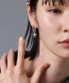  “HOWL”クロッシングピアス/タテガミフープ＆HOWLチャーム/シルバー925