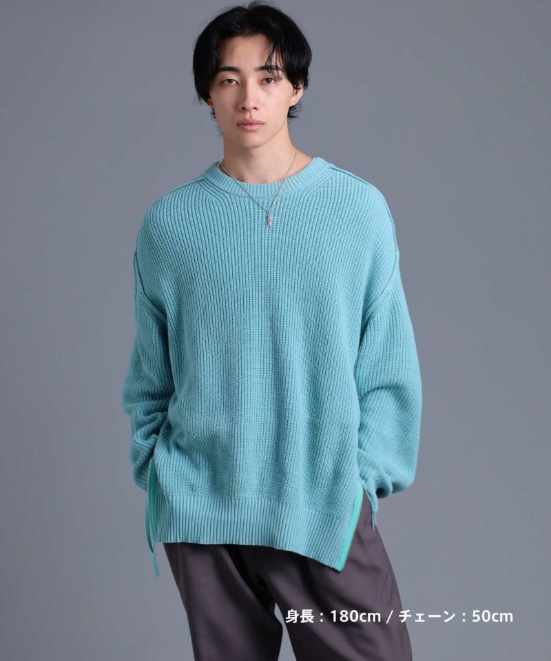 “for Gift”ツイストテクスチャープレートネックレス/シルバー925