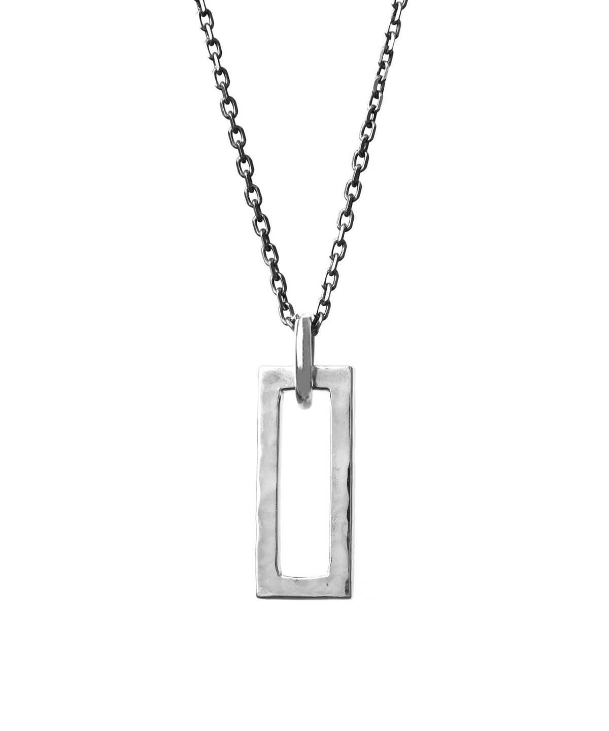 “Ivitz” eraアウトラインプレートネックレス/シルバー925