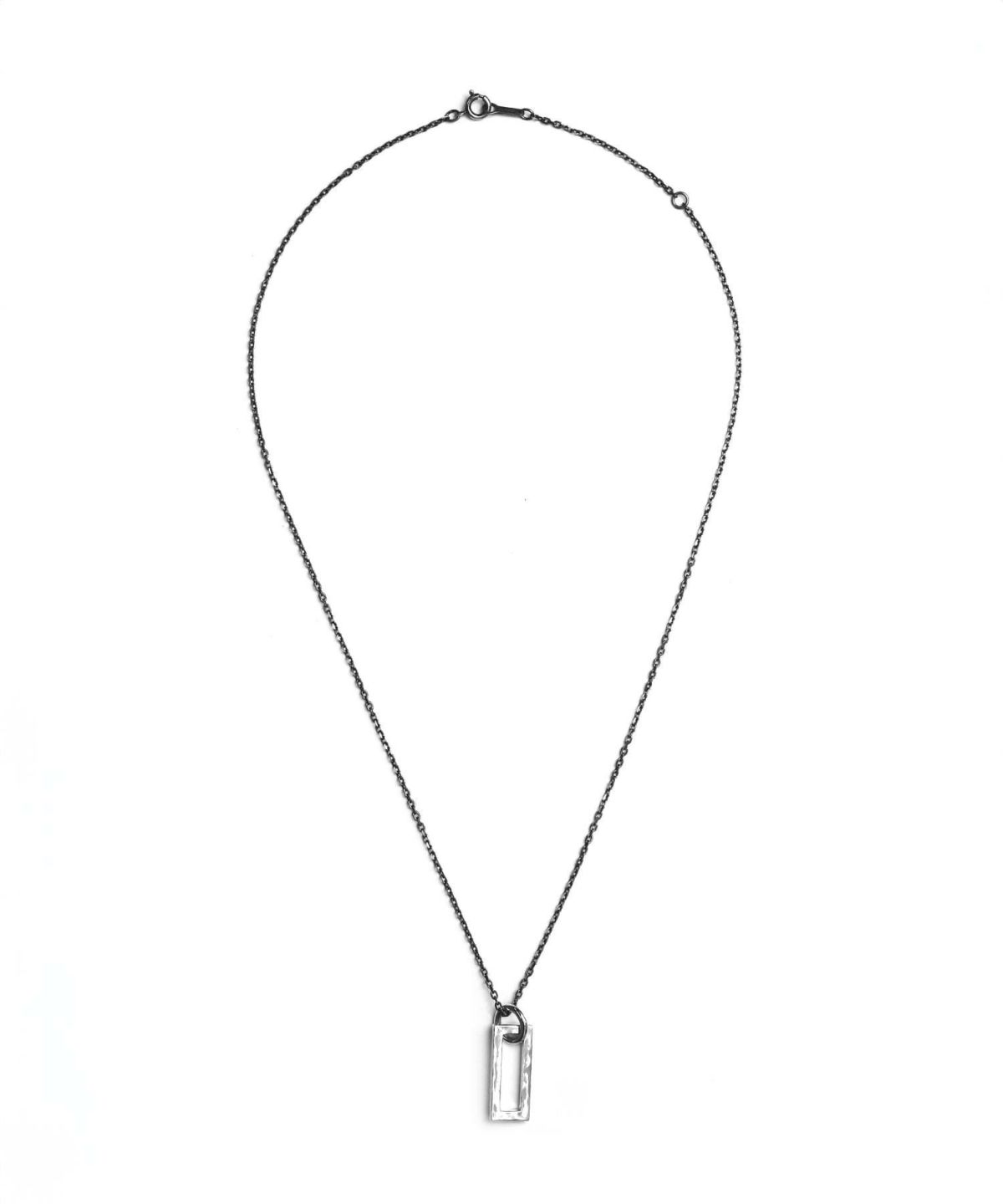 “Ivitz” eraアウトラインプレートネックレス/シルバー925