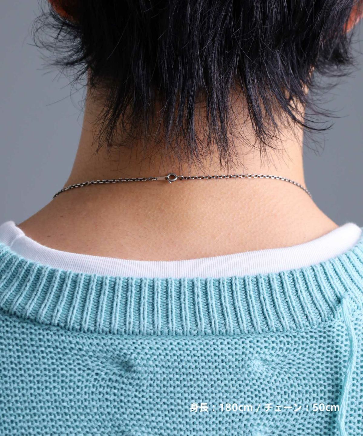 “BASIC”LION HEARTロゴネックレス/シルバー925