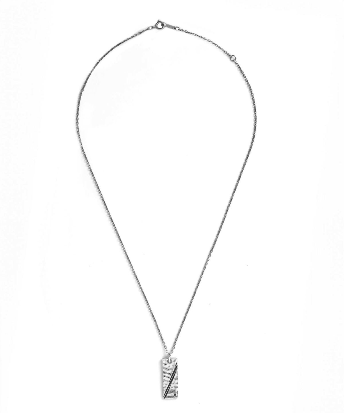 “Ivitz” eraスラッシュプレートネックレス/シルバー925