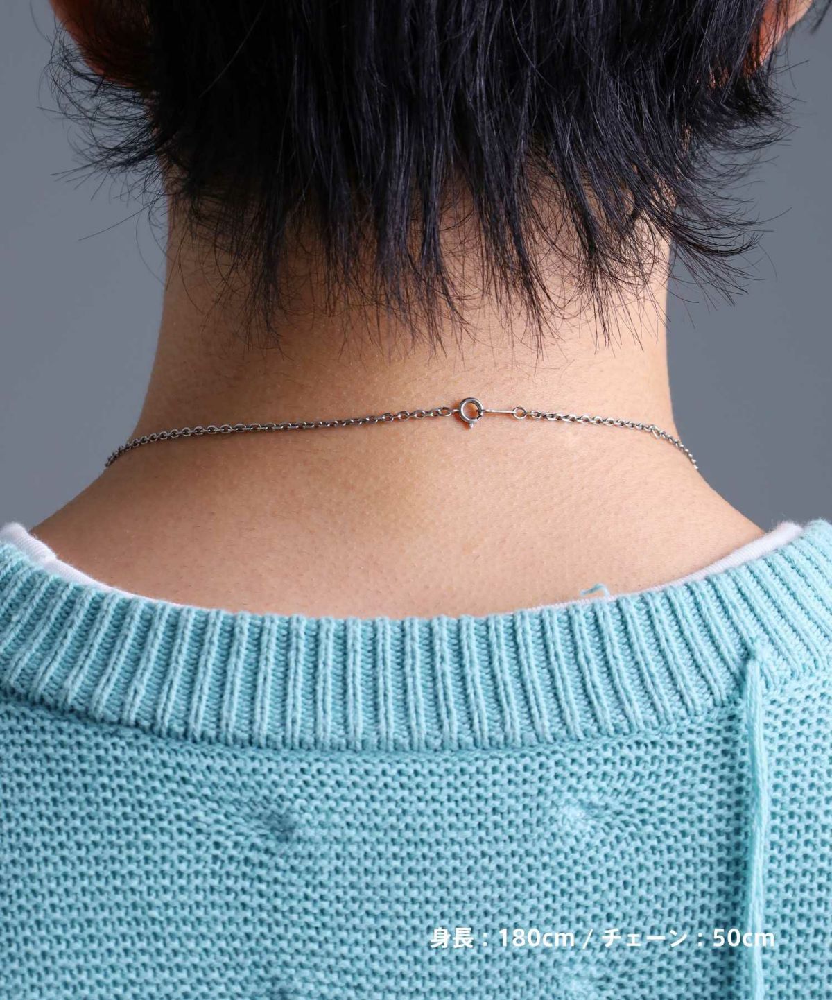 “HOWL”タテガミプレートネックレス/シルバー925