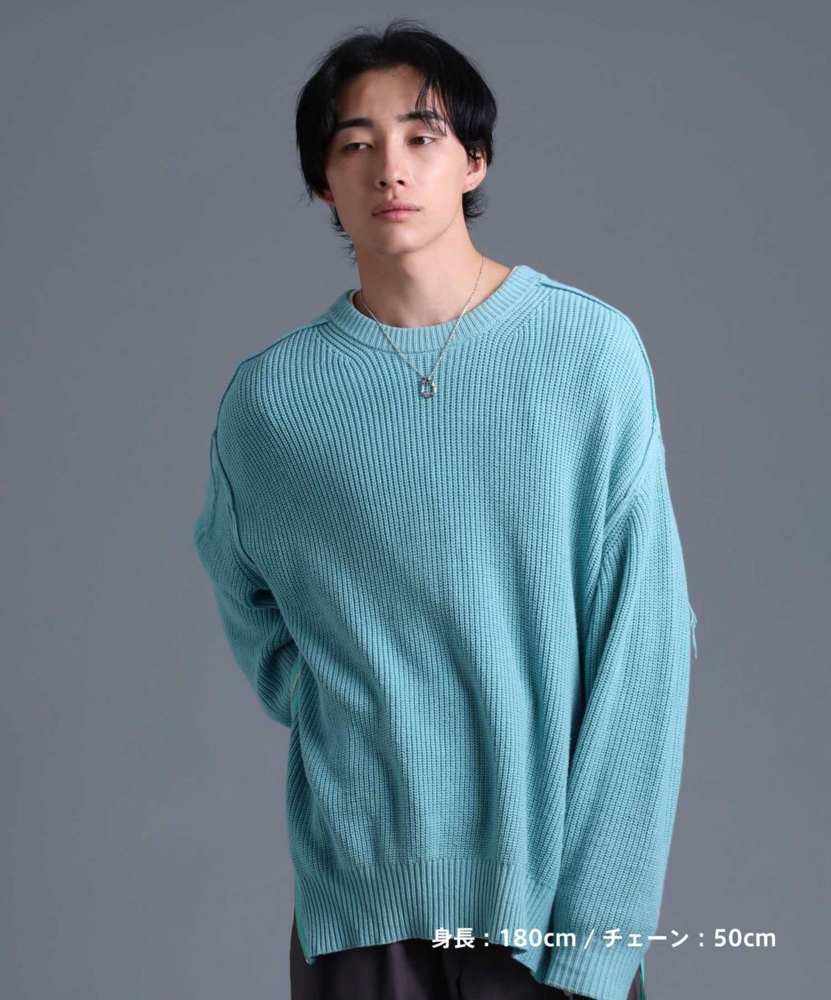 “for Gift”ツイストテクスチャーホースシューネックレス/シルバー925