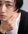 “for Gift”クラッチピアス/フラグメント/シルバー925